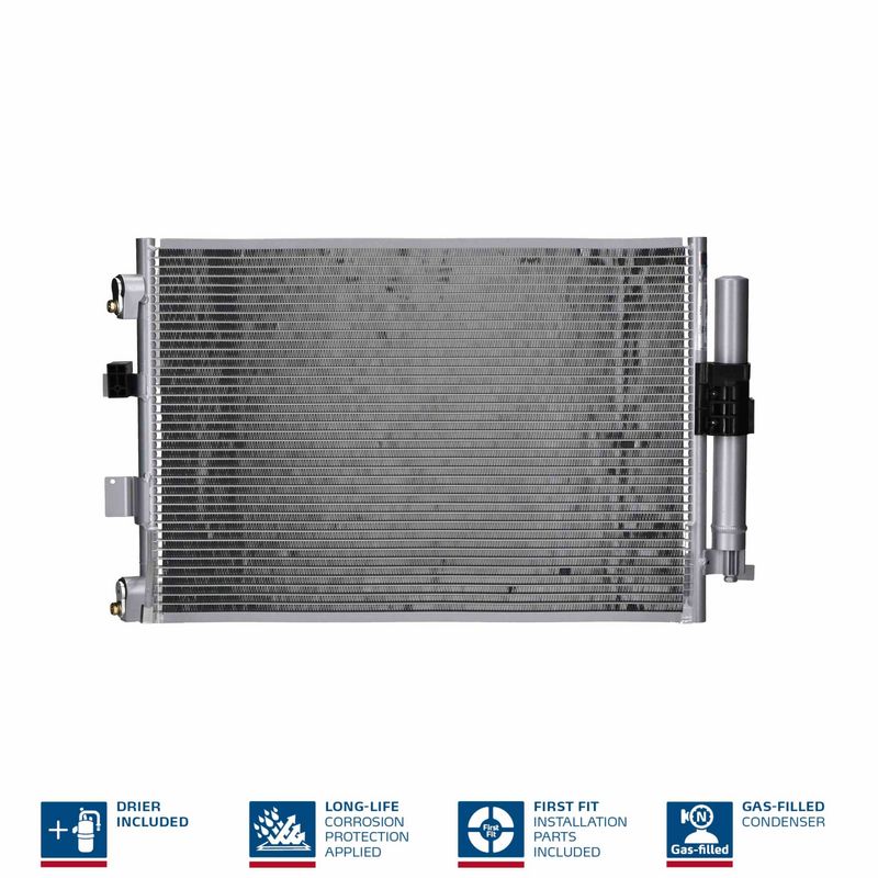 Nissens 940463 Конденсатор, система кондиціонування повітря