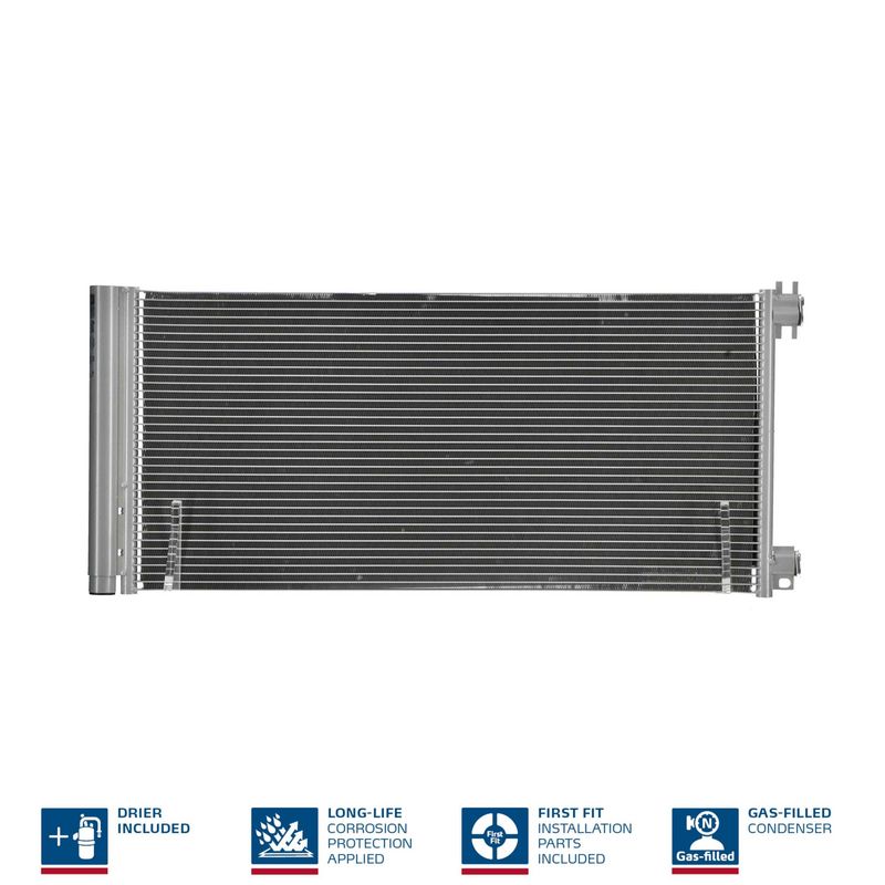 Nissens 940596 Радіатор кондиціонера First Fit