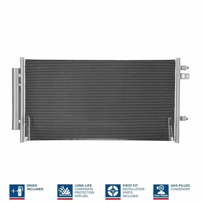 Nissens 940692 Конденсатор, система кондиціонування повітря