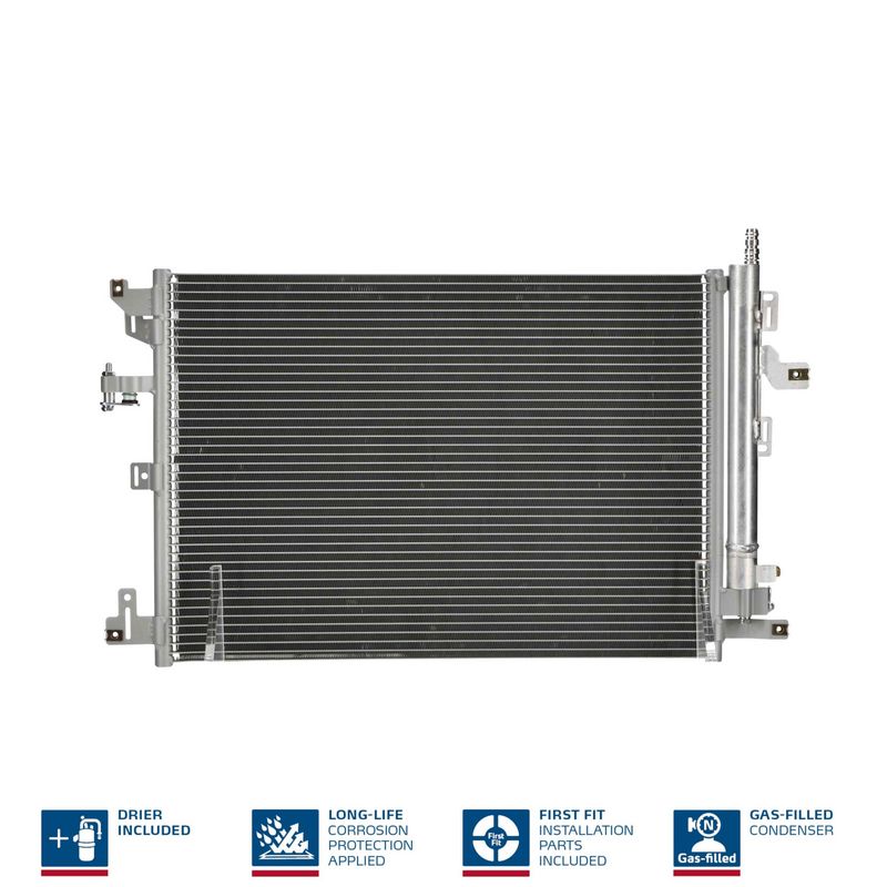 Nissens 940830 Конденсатор, система кондиціонування повітря