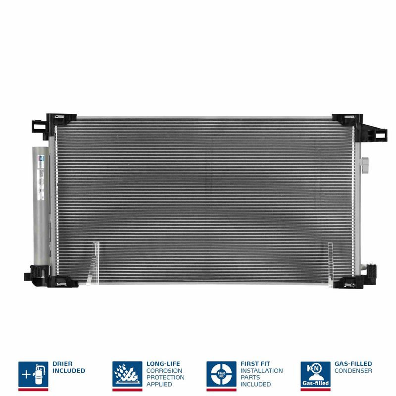 Nissens 941190 Конденсатор, система кондиціонування повітря