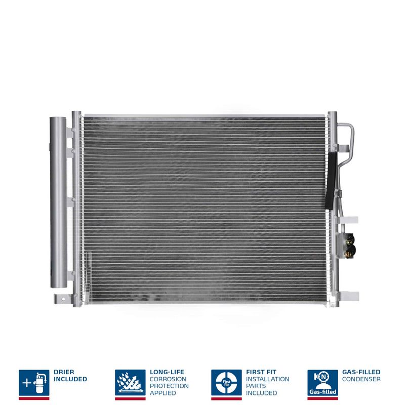 Nissens 941290 Радіатор кондиціонера First Fit
