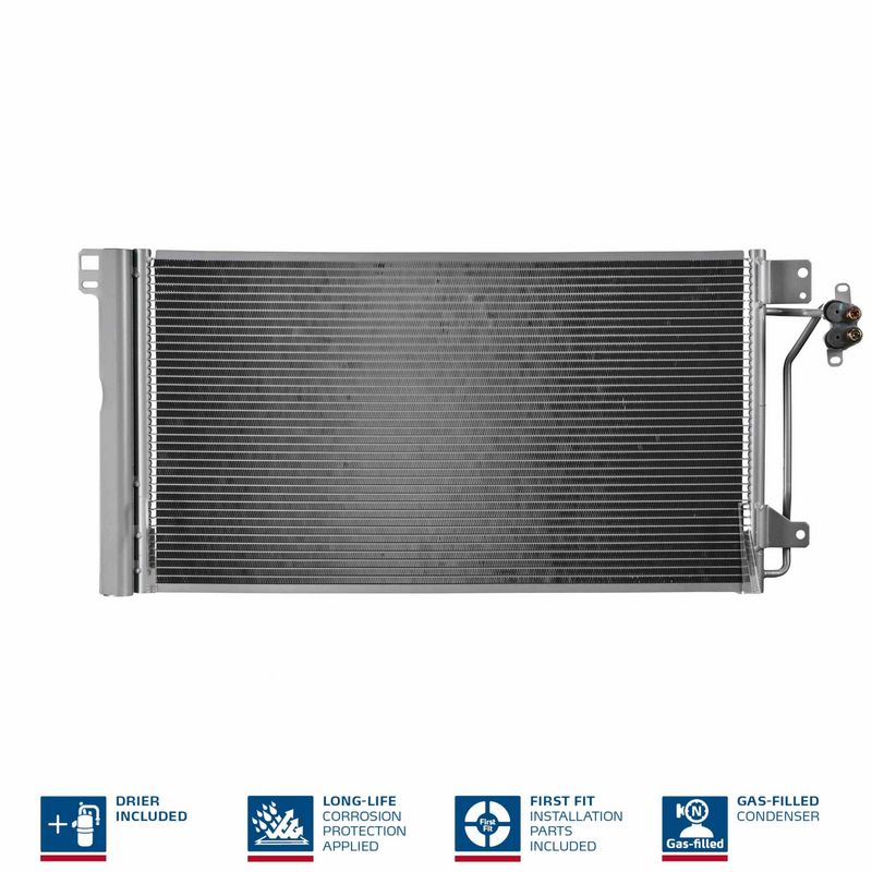 Nissens 94604 Радіатор кондиціонера First Fit