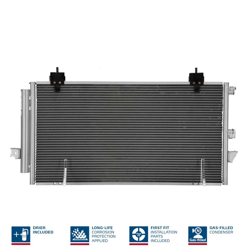 Nissens 94741 Радіатор кондиціонера First Fit