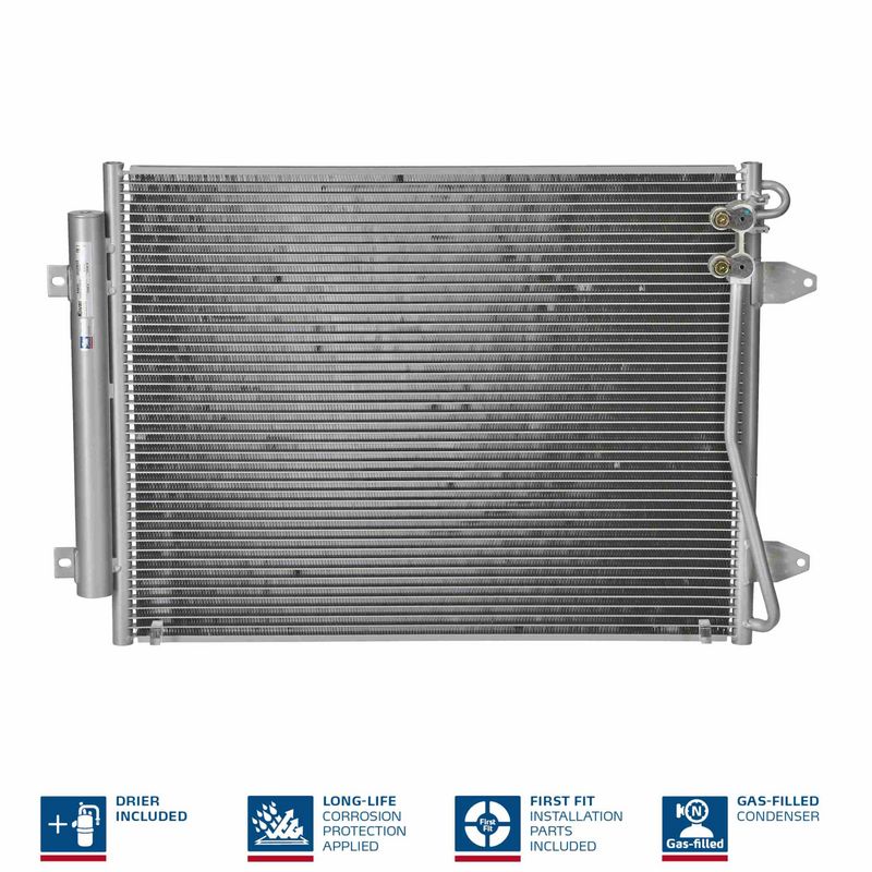 Nissens 94832 Радіатор кондиціонера First Fit