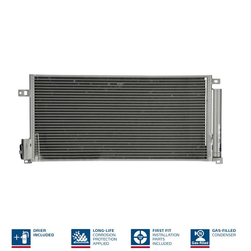 Nissens 94899 Конденсатор, система кондиціонування повітря