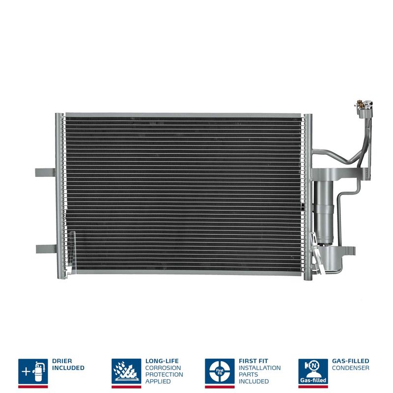 Nissens 94902 Радіатор кондиціонера First Fit