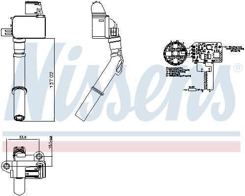 Nissens 966836 Котушка запалювання