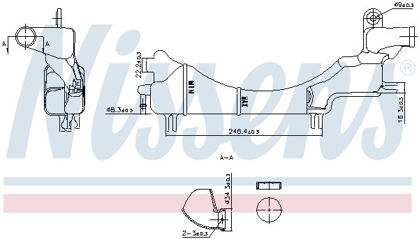 Nissens 996334 Бачок компенсаційний First Fit