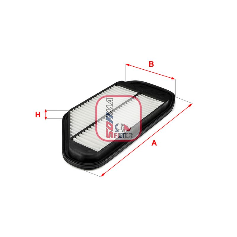 S 3701 A SOFIMA Фільтр повітря
