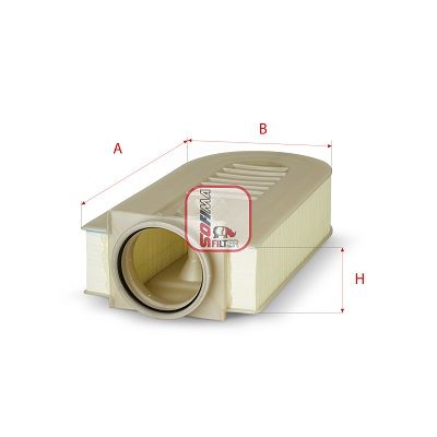 S 3B63 A SOFIMA Фільтр повітря