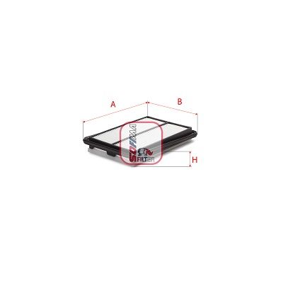 S 3D11 A SOFIMA Фільтр повітря