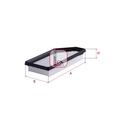 S 3D67 A SOFIMA Фільтр повітря