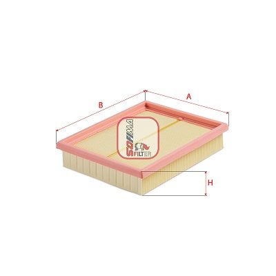 S 3D68 A SOFIMA Фільтр повітря