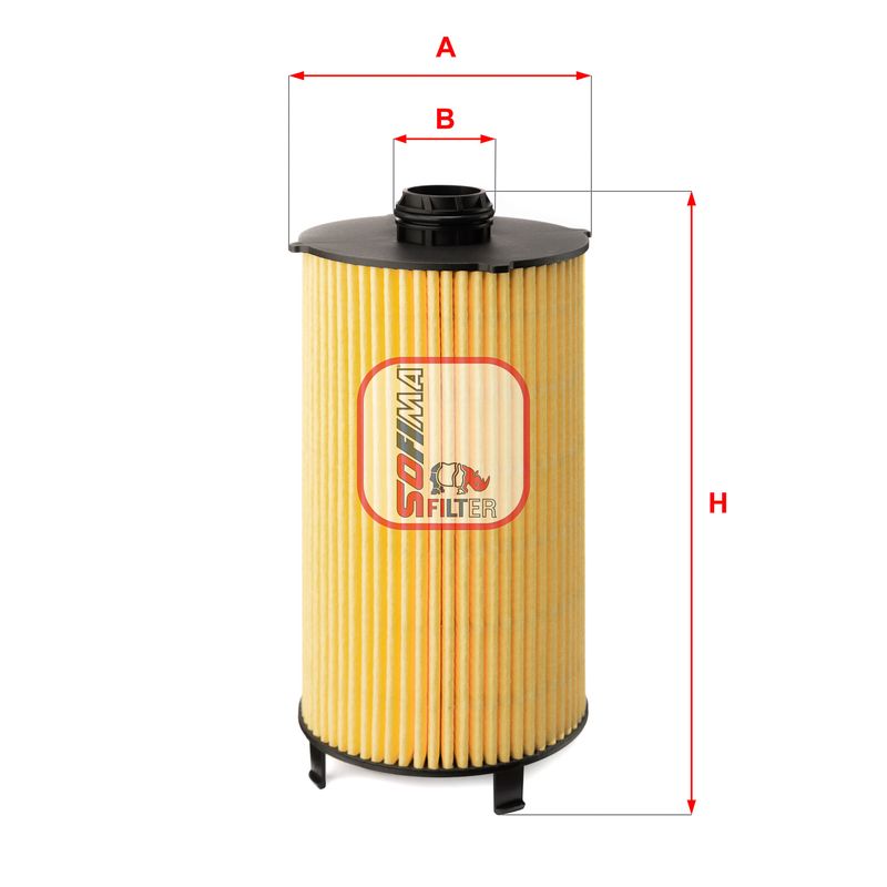 S 5169 PE SOFIMA Фільтр оливи