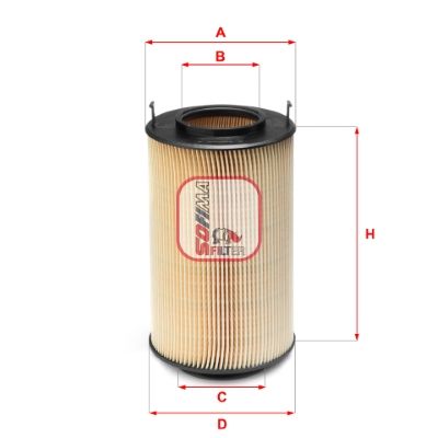 S 5174 PE SOFIMA Фільтр оливи