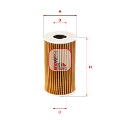 S 5223 PE SOFIMA Фільтр оливи