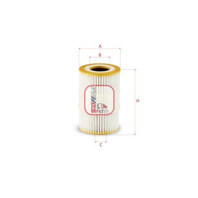 S 5247 PE SOFIMA Фільтр оливи