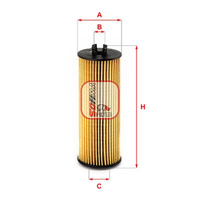 S 5248 PE SOFIMA Фільтр оливи