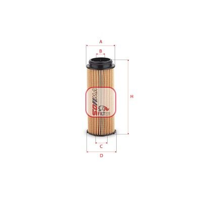 S 5252 PE SOFIMA Фільтр оливи