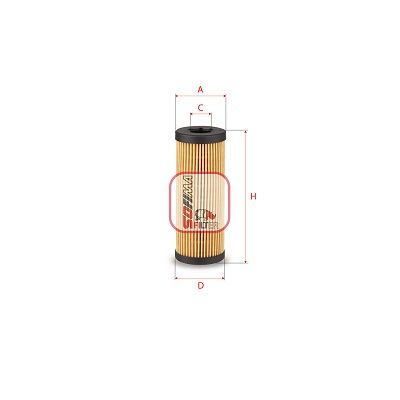 S 5269 PE SOFIMA Фільтр оливи