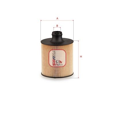 S 5284 PE SOFIMA Фільтр оливи