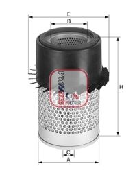 S 7456 A SOFIMA Фільтр повітря
