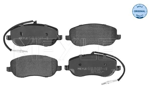 Meyle 0252026119W Колодки гальмівні (передні) Fiat Scudo/Peugeot Expert 2.0JTD/HDI 96-