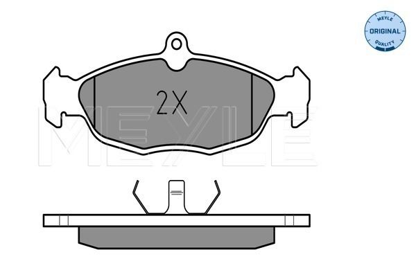 Meyle 0252054716 Колодки гальмівні (передні) Opel Combo 94-01/Daewoo Lanos 97-