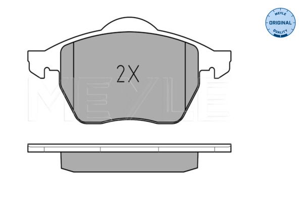 Meyle 0252067619W Колодки гальмівні (передні) Audi 100 91-94/A6 94-97 (з датчиками)