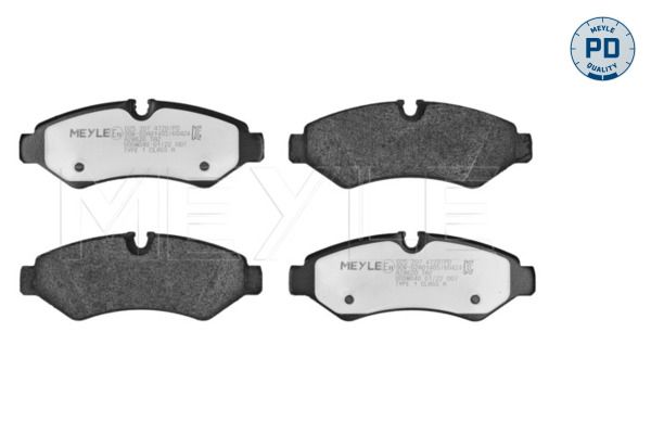 Meyle 0252075318 Колодки гальмівні (передні) Ford Escort/Fiesta/Sierra 80-02