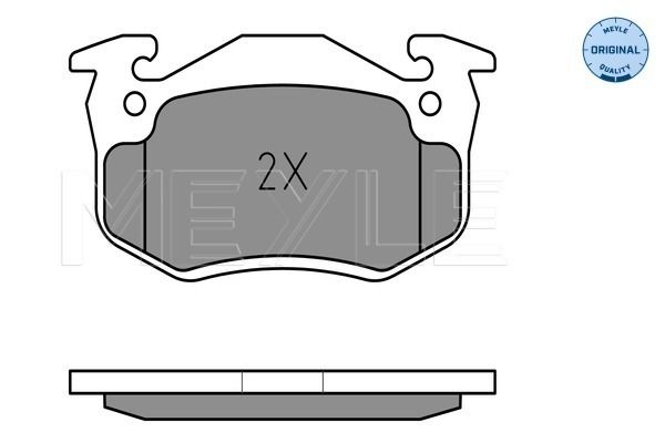 Meyle 0252097919 Колодки гальмівні (передні) VW T3 1.6D-2.4D 75-96