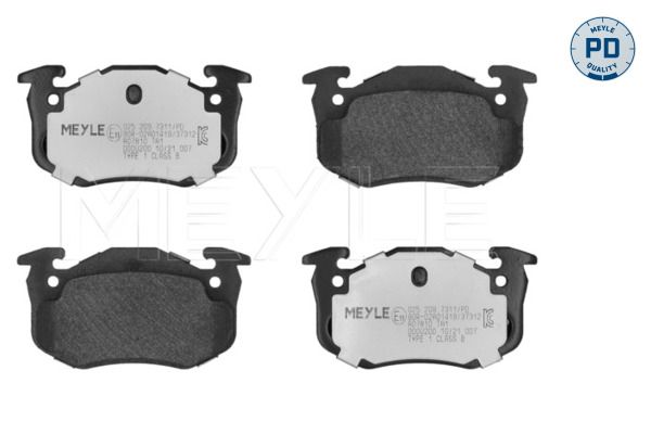 Meyle 0252097919 Колодки гальмівні (передні) VW T3 1.6D-2.4D 75-96