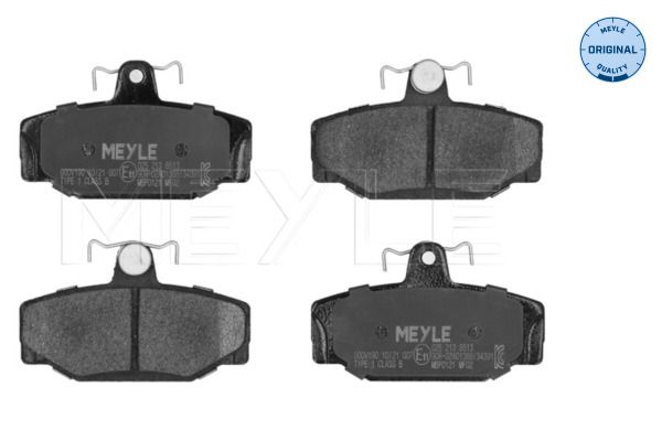 Meyle 0252138818W Колодки гальмівні (передні) Renault Laguna I/Megane I 1.6-2.0 i/DT 93-01