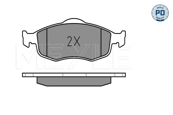Meyle 0252141117 Колодки гальмівні (передні) Opel Clibra A/Omega B/Vectra A/SAAB 900 II 92-03