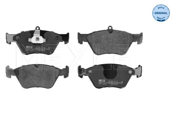 Meyle 0252141117 Колодки гальмівні (передні) Opel Clibra A/Omega B/Vectra A/SAAB 900 II 92-03
