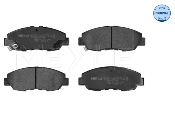 Meyle 0252149918W Колодки гальмівні (передні) Honda Accord lV 89-94 (Akebono)