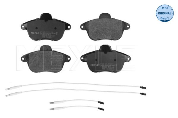 Meyle 0252150717W Колодки гальмівні (передні) Peugeot 605 2.0/2.1D/3.0 89-99