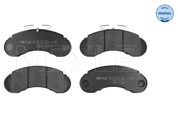 Meyle 0252157314 Колодки гальмівні (передні) MB 100 88-96