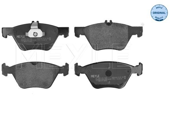 Meyle 0252167020 Колодки гальмівні (передні) MB E-class (W210) 95-02 (ATE)