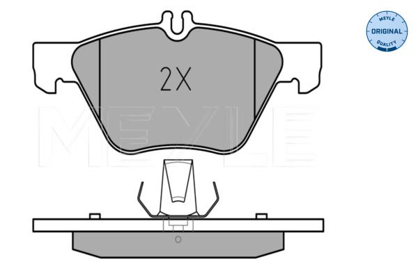 Meyle 0252167020PD Колодки гальмівні (передні) MB E-class (W210) 95-02 (ATE)