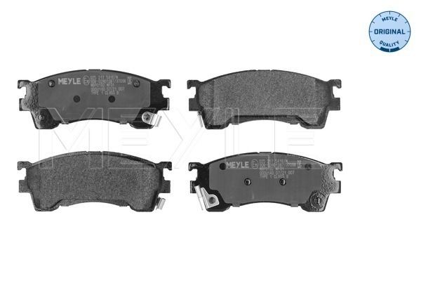 Meyle 0252175416W Колодки гальмівні (передні) Mazda 3/6 1.8-2.0 91-02 (131.6x51.5)