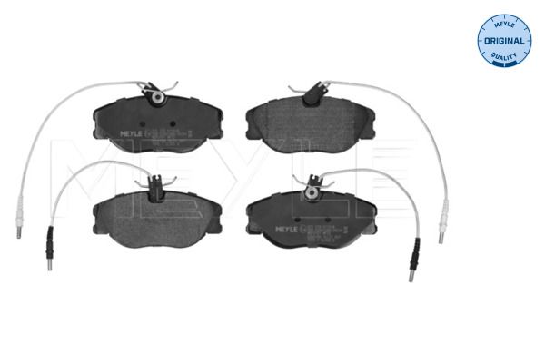 Meyle 0252182217 Колодки гальмівні (передні) Jeep Cherokee 88-01