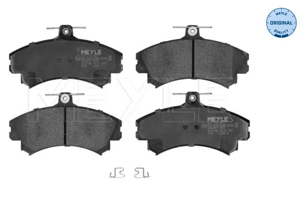 Meyle 0252192017 Колодки гальмівні (передні) Mitsubishi Carisma 1.6i/1.8 16V/1.9 TD 95-06