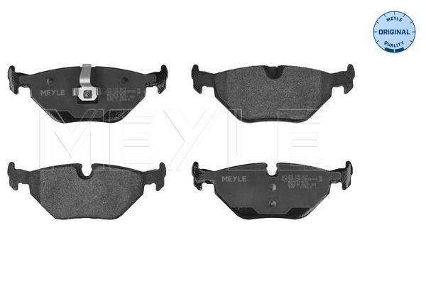 Meyle 0252193417 Колодки гальмівні задні (комплект) Е46