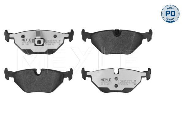 Meyle 0252193417PD Колодки гальмівні (задні) BMW 3 (E36/E46) 90-05 (Ate)