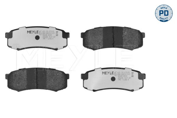 Meyle 0252194715W Колодки гальмівні (задні) Toyota Land Cruiser 02-