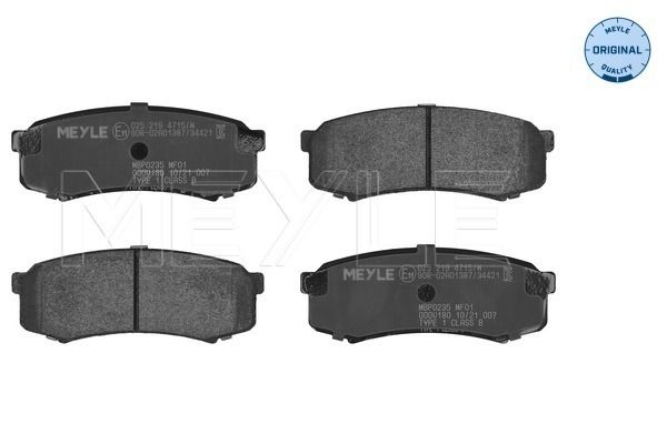 Meyle 0252194715W Колодки гальмівні (задні) Toyota Land Cruiser 02-