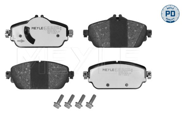 Meyle 0252203119PD Колодки гальмівні (передні) MB C-class (W205/C205)/E-class (W213) 14-