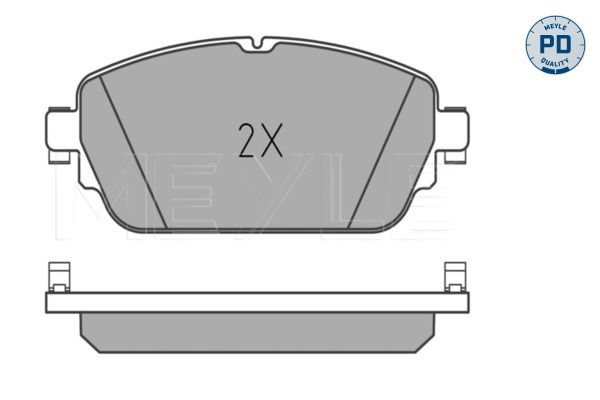 Meyle 0252203219PD Колодки гальмівні (передні) MB C-class (W205/C205)/E-class (W213) 14-